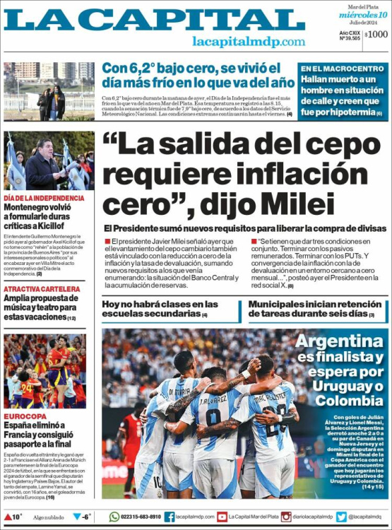 Las tapas de la gran victoria: así reflejaron los diarios el triunfazo argentino