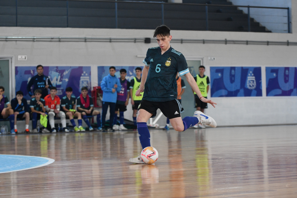 Últimos ensayos de la Selección Sub17 de Futsal a una semana de viajar al Sudamericano