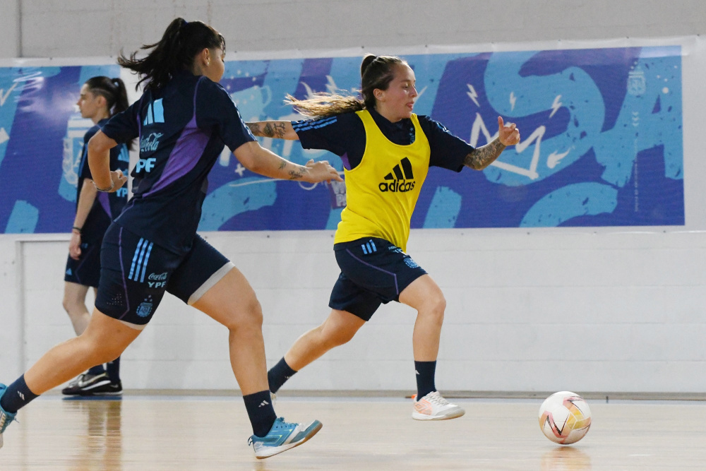 La Sub20 Femenina de Futsal continúa con los entrenamientos de cara al Sudamericano