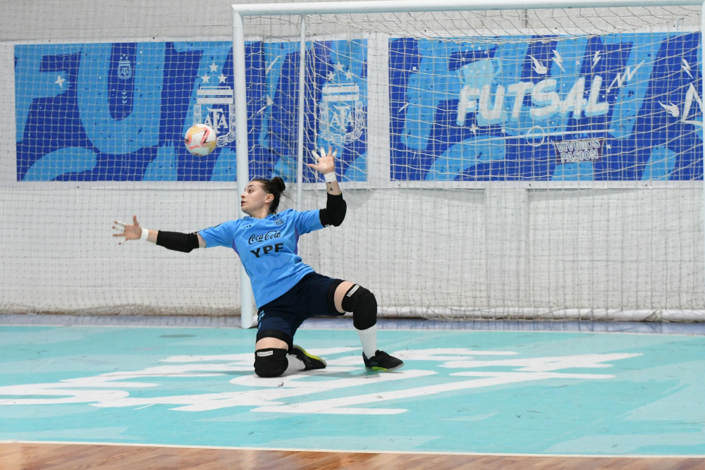 La Sub20 Femenina de Futsal continúa con los entrenamientos de cara al Sudamericano