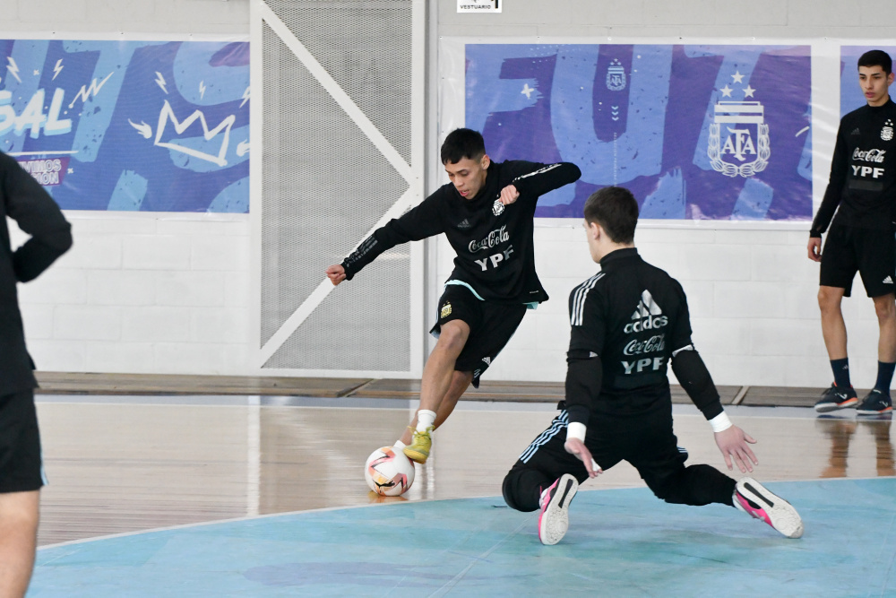 Futsal: la Sub 17 concluyó otra semana de actividades en Ezeiza