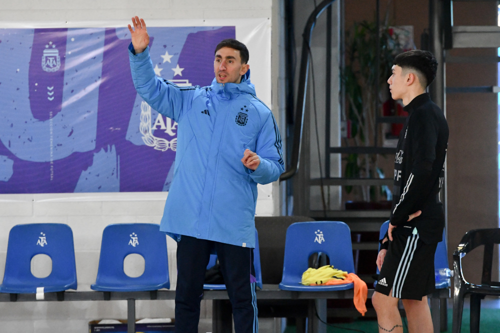 Futsal: la Sub 17 concluyó otra semana de actividades en Ezeiza