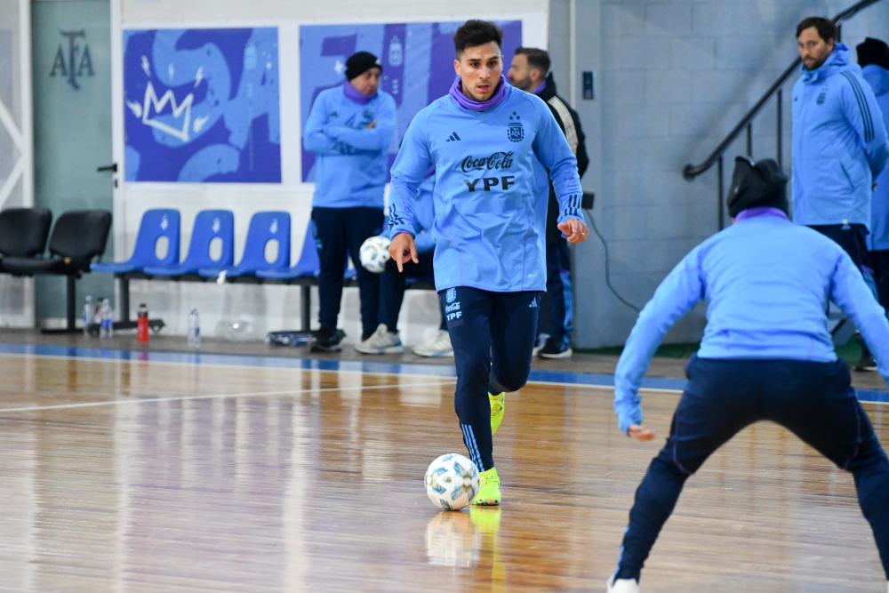 Futsal: la Selección Mayor mundialista completó su primer microciclo