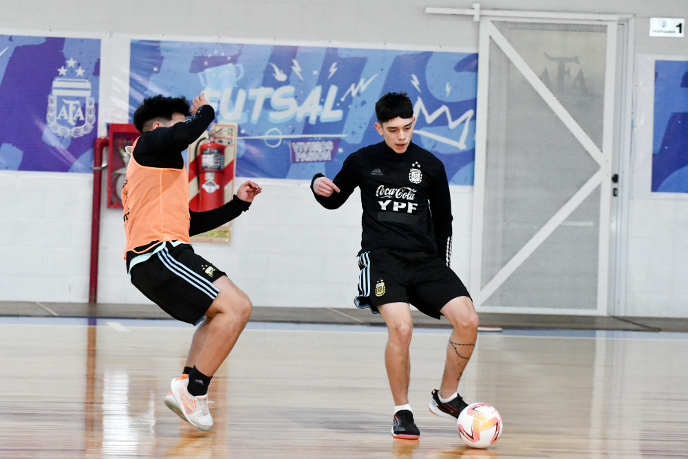 Futsal: la Sub 17 concluyó otra semana de actividades en Ezeiza