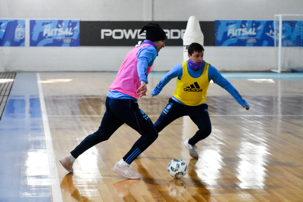 Futsal: la Selección Mayor mundialista completó su primer microciclo