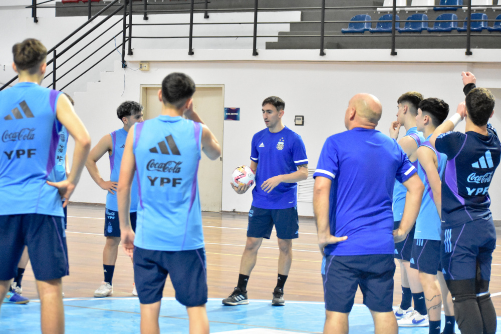 Sudamericano Sub 17 de Futsal: nueva práctica con el objetivo de enfrentar a Perú