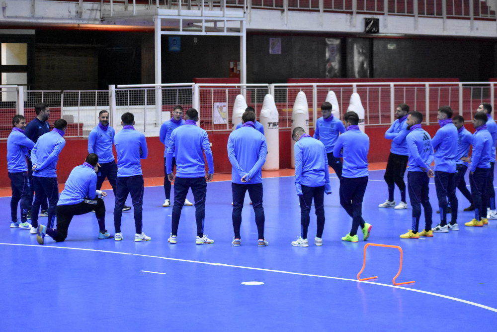 Futsal: la preselección mundialista se entrenó por la mañana