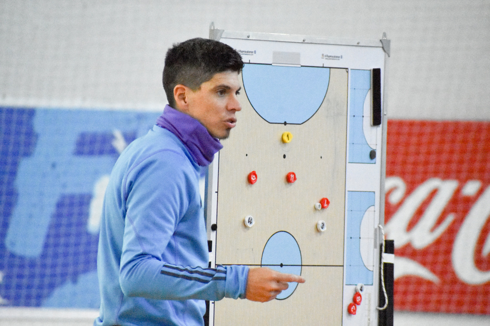 Futsal: la preselección mundialista se entrenó por la mañana
