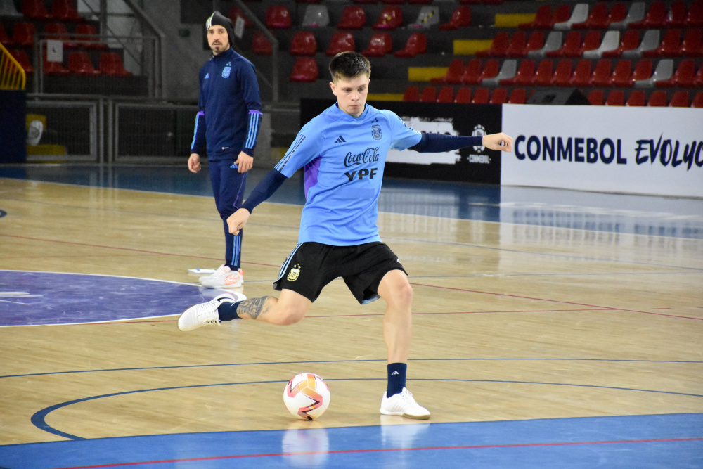 Liga Evolución Futsal: la Selección Argentina completó un nuevo entrenamiento