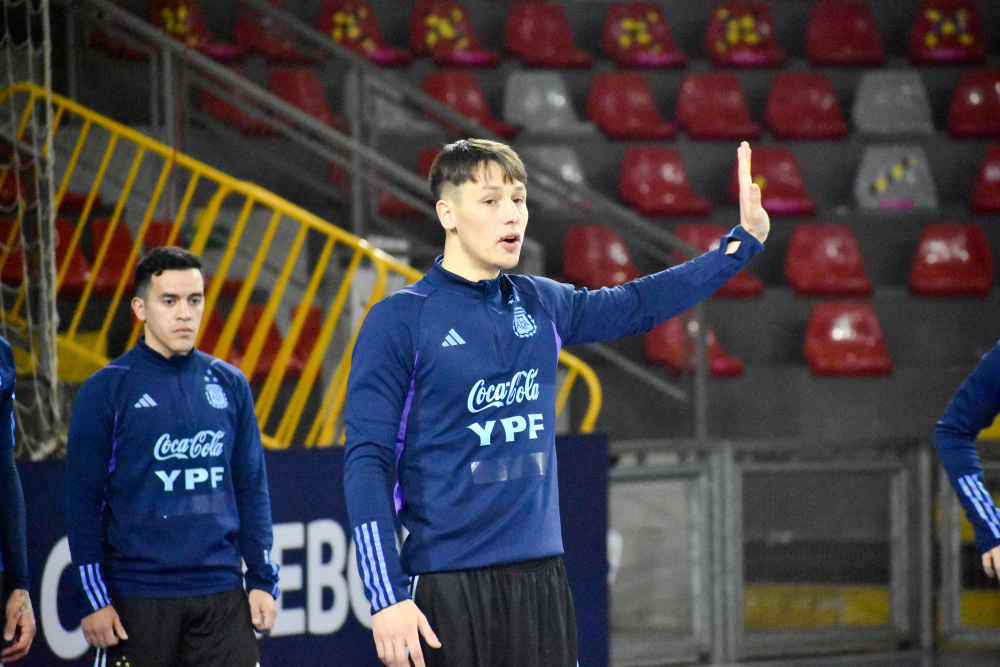 Liga Evolución Futsal: la Selección Argentina completó un nuevo entrenamiento