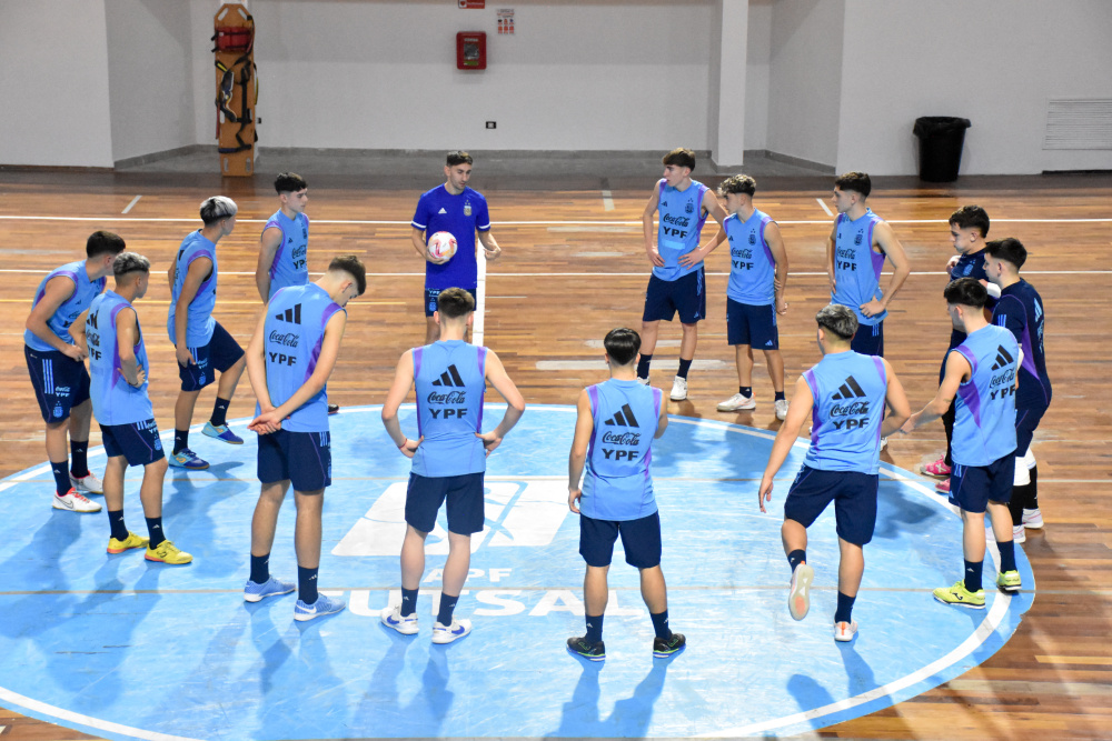 Sudamericano Sub 17 de Futsal: la Selección está lista para competir