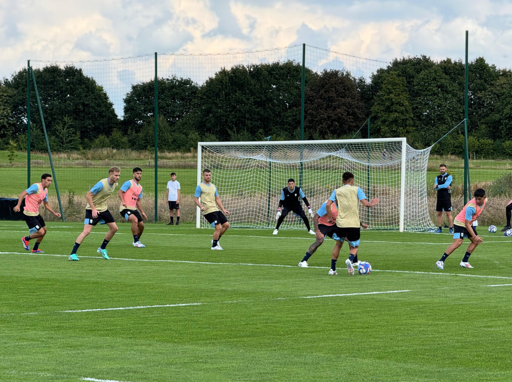 La Selección Olímpica trabajó en el Centro de Entrenamiento Château Du-Bois de Fougères