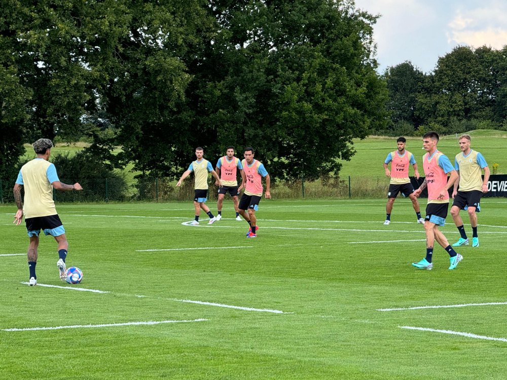 La Selección Olímpica trabajó en el Centro de Entrenamiento Château Du-Bois de Fougères