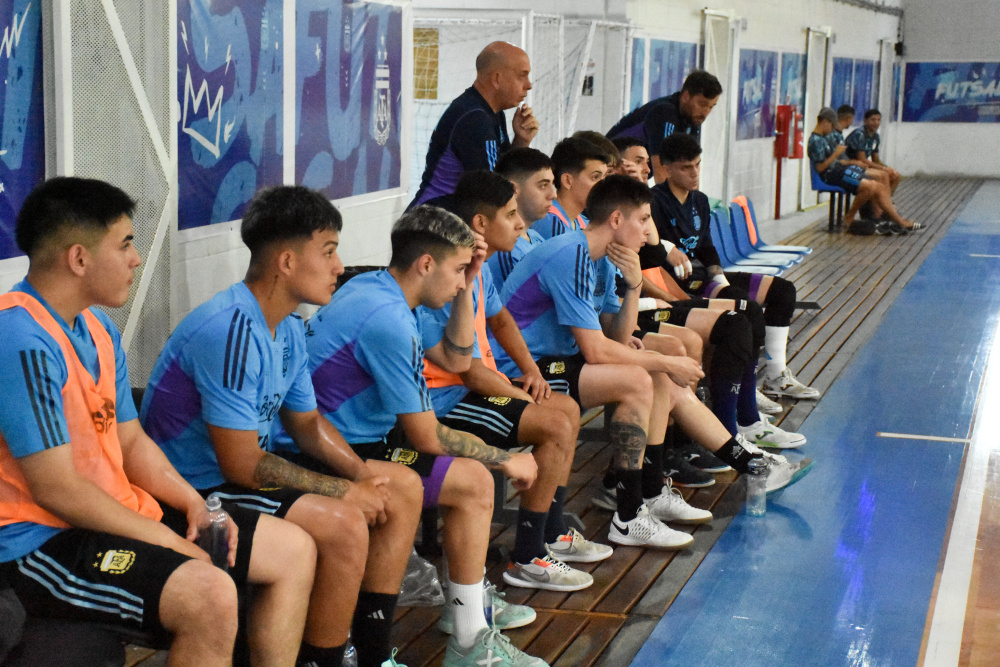 La Sub 20 de Futsal completó una nueva semana de acción de cara al Sudamericano