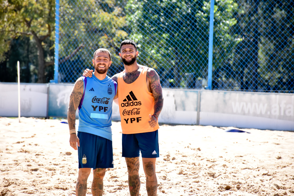 La Selección de Fútbol Playa se aboca a entrenamientos de cara a los amistosos en Brasil
