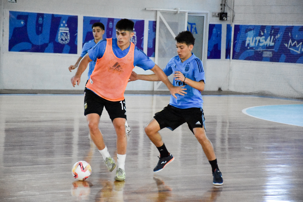 La Sub 20 de Futsal completó una nueva semana de acción de cara al Sudamericano