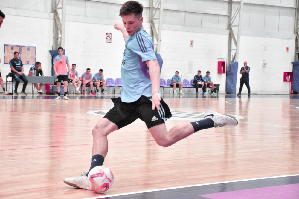 El preseleccionado Sub 20 de futsal completó otro microciclo de cara al Sudamericano
