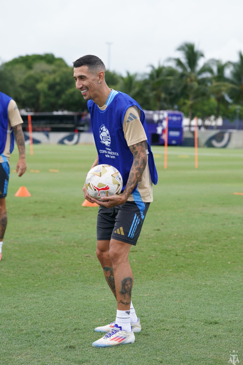 Todo listo para el partido final