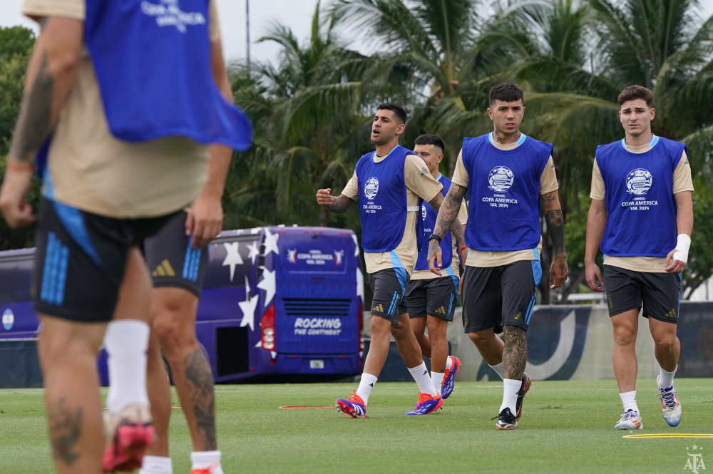 Todo listo para el partido final
