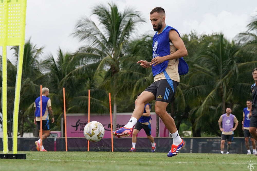 Todo listo para el partido final
