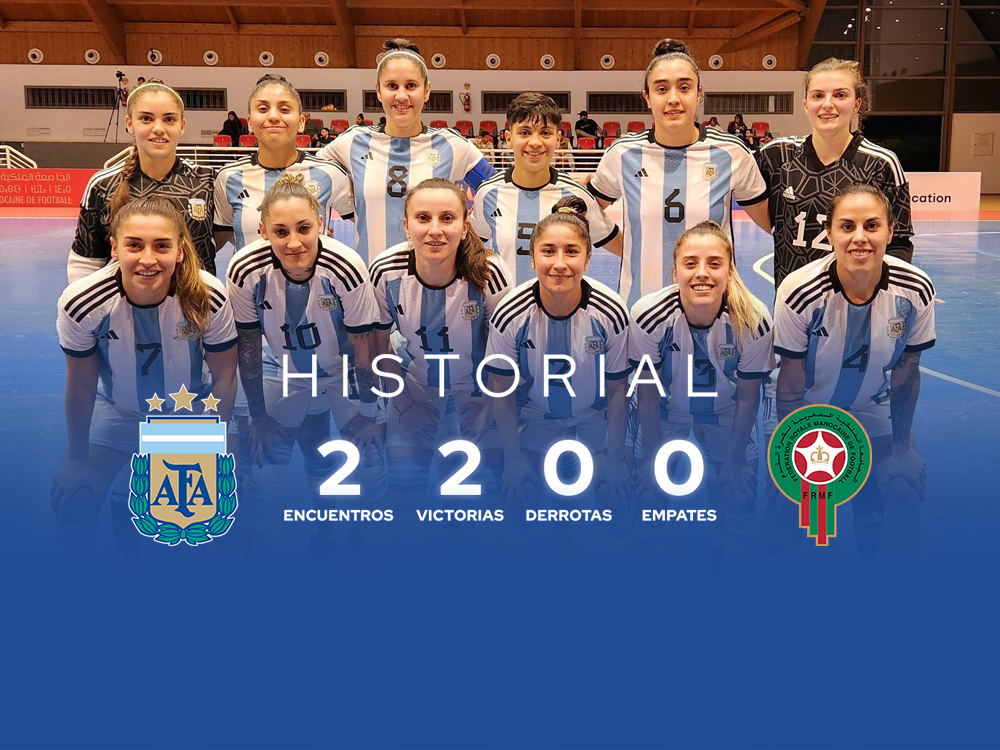 Futsal Femenino: historial entre las selecciones de Argentina y Marruecos