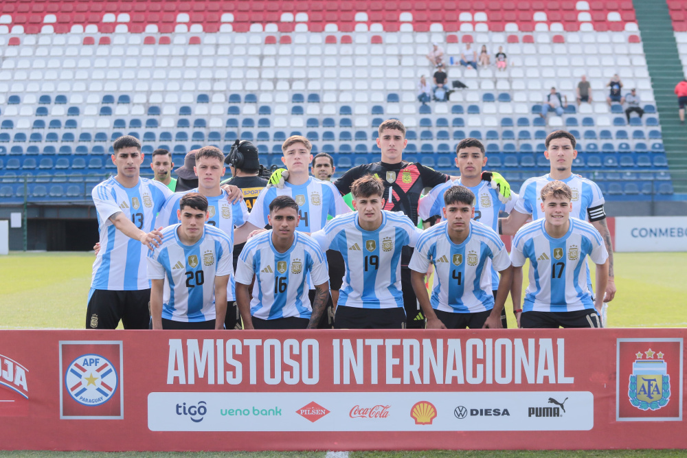 Argentina superó 3-0 a Paraguay en el segundo amistoso disputado en Ypané