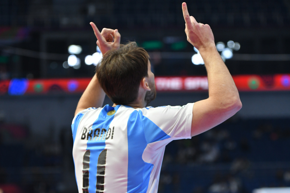 Alan Brandi, el goleador de la jornada, fue elegido como el jugador del partido por FIFA