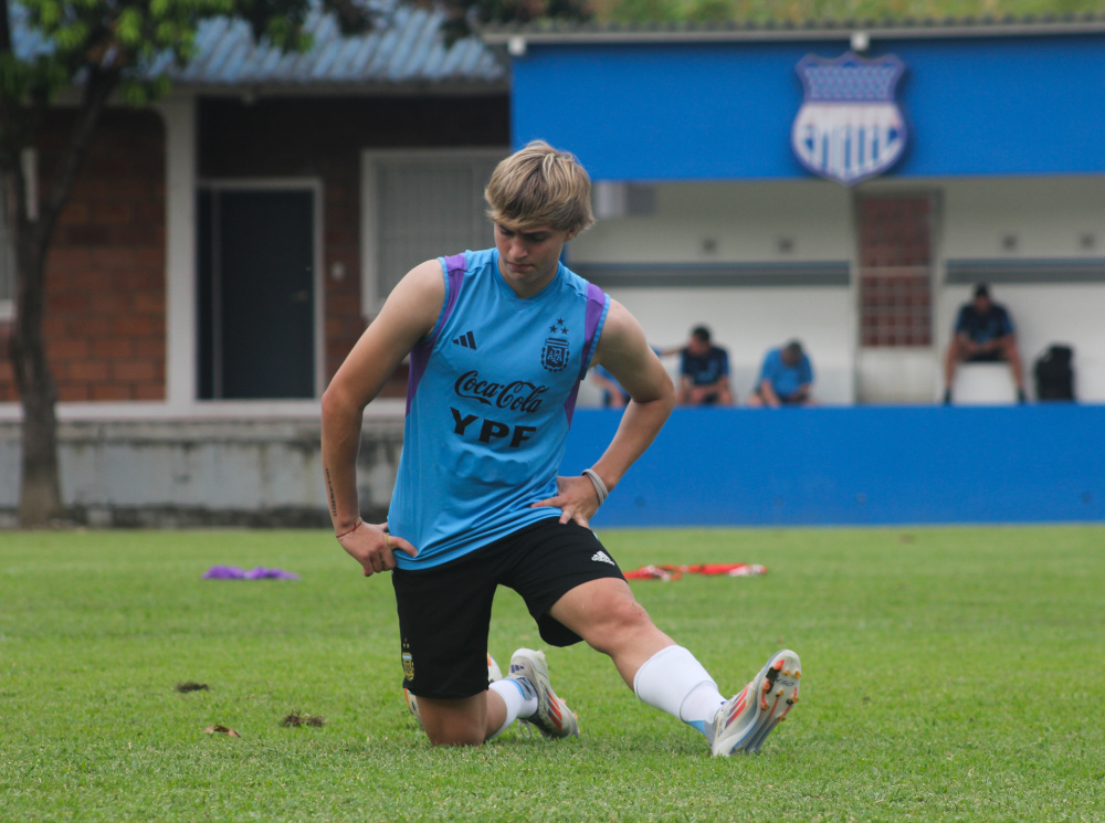 La Selección Sub 15 entrenó previo al amistoso de preparación ante Ecuador