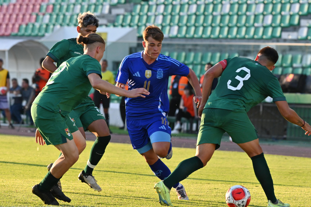 Selección Sub 20: Argentina superó 4-1 a Bolivia