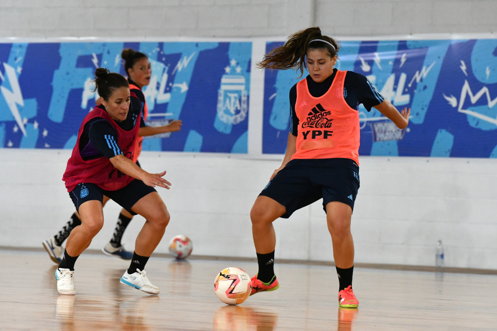 La Selección Femenina de Futsal comenzó el quinto microciclo de trabajo de cara a la Copa América