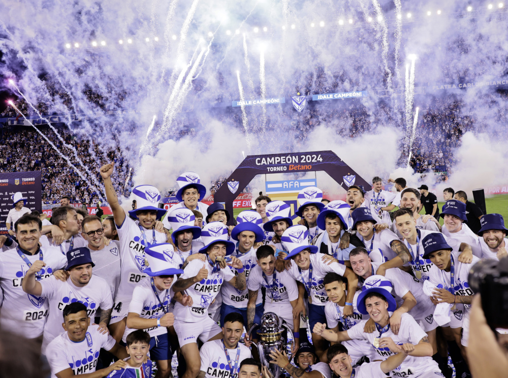 Vélez se consagró campeón de la Liga Profesional