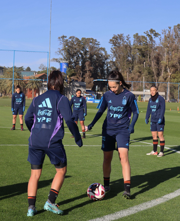 Continúa la semana para la preselección femenina Sub 20 Sitio Oficial