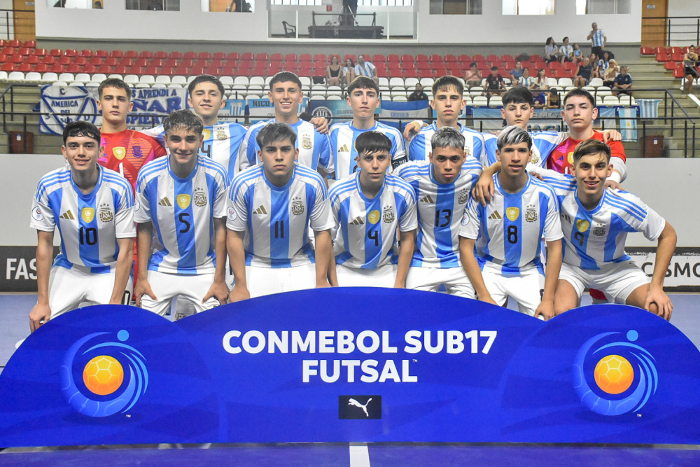 Sudamericano Sub 17 de Futsal: Argentina superó a Uruguay por la segunda fecha