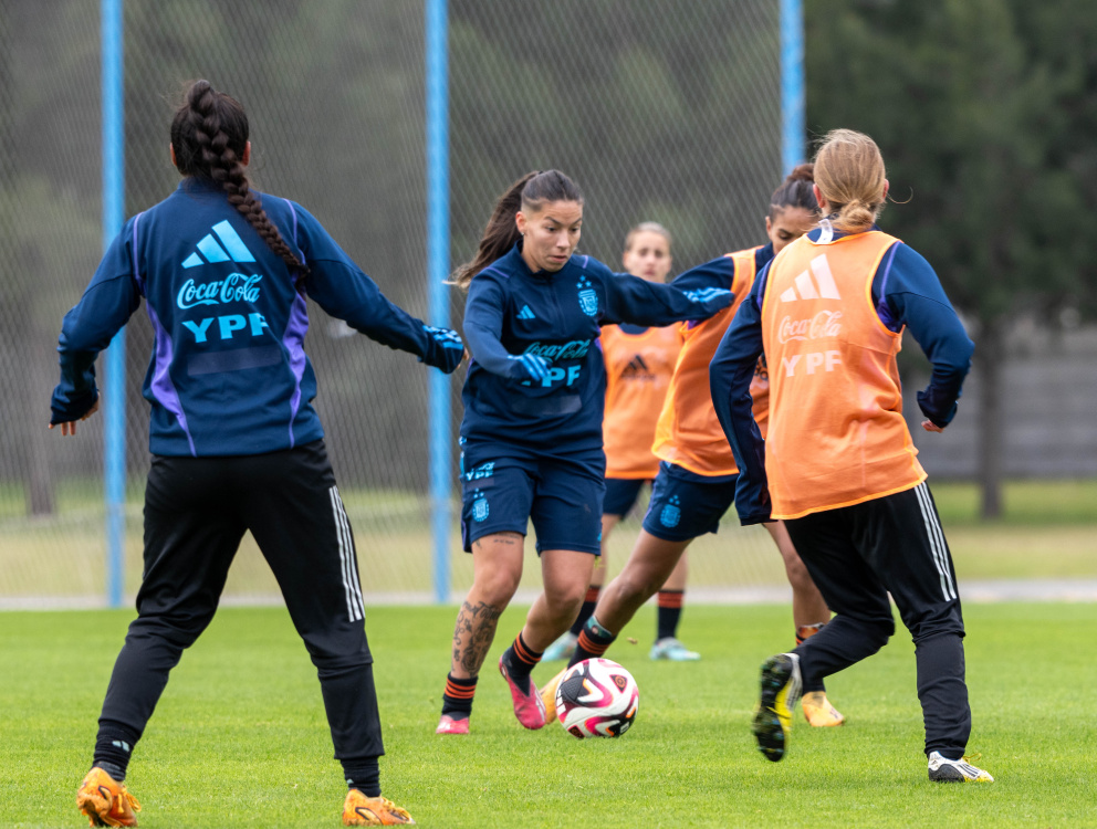 Miércoles de fútbol para la Preselección Femenina Sub 20