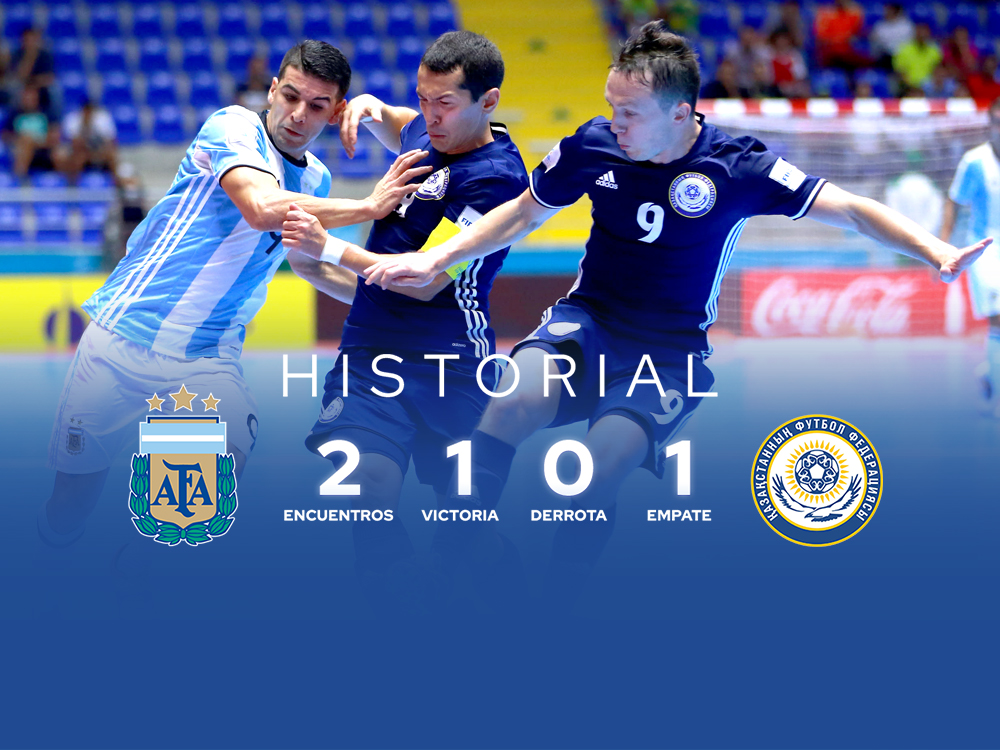Argentina enfrenta a Kazajistán con diferencia mínima en el historial