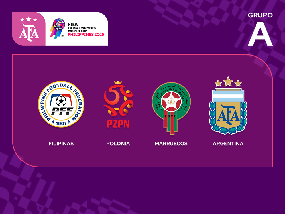 Copa Mundial Femenina de Futsal: Argentina conoce a sus rivales